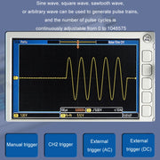 JUNTEK Programmable Dual-Channel DDS Function Arbitrary Waveform Signal Generator, Frequency: 60MHz(AU Plug)