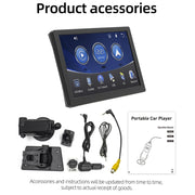 Car Universal Screen Stereo HD MP5 Player Reversing Monitor