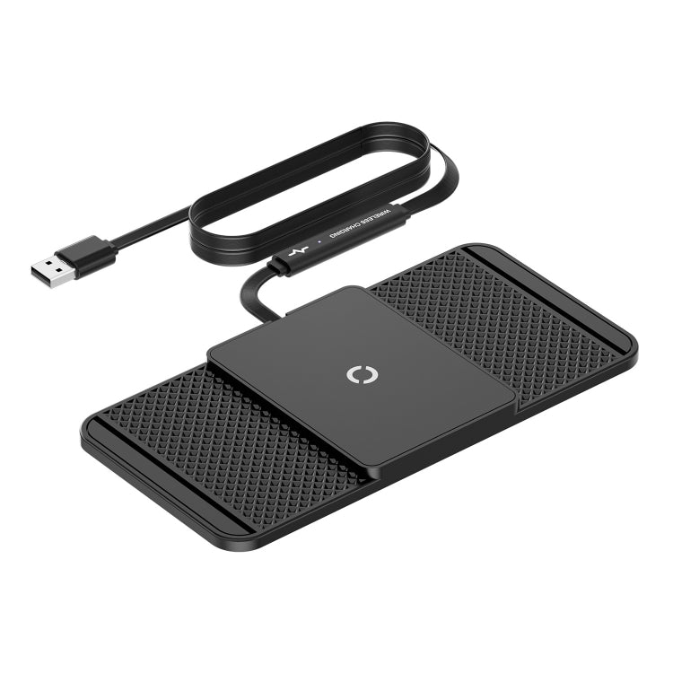 Avoid Camera Universal Car Wireless Charger Anti-slip Mat(USB Interface 1m)