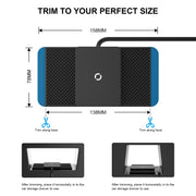 Avoid Camera Universal Car Wireless Charger Anti-slip Mat(USB Interface 0.3m)