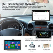 9 Inch 8G/256M Car GPS Navigator With Large Screen Capacitive Bluetooth Map, Area: Germany Map