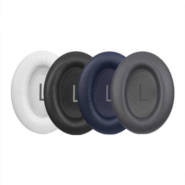 For BOSE QC45 1pair Headphone Sponge Earmuff Leather Cover(Crystal Blue)
