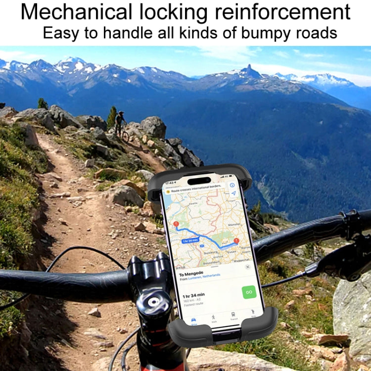 YYS-610 Upper And Lower Linkage Motorcycle Mountain Bike Riding Navigation Bracket