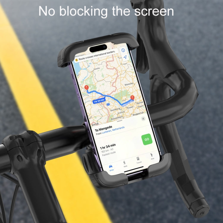 YYS-610 Upper And Lower Linkage Motorcycle Mountain Bike Riding Navigation Bracket
