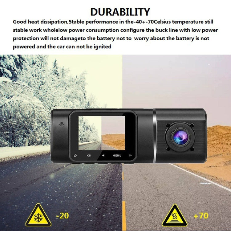 3-recording Front 1080+Internal 1080+Rear 480 HD Car Recorder