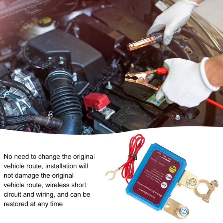 Car Battery Disconnectors Remote Control Smart Disconnect Switch, Style: Intelligent Model