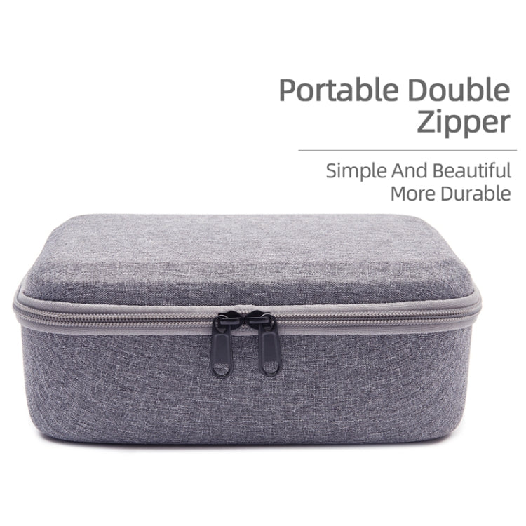 For DJI Neo Fly More Combo Carrying Case Handbag Protective Box(Gray + Black Inner)