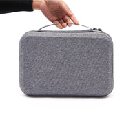 For DJI Neo Fly More Combo Carrying Case Handbag Protective Box(Gray + Red Inner)