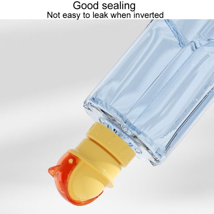 Children Anti Choking Bottle Cap Portable Universal Bottle Closure Converter(Red)