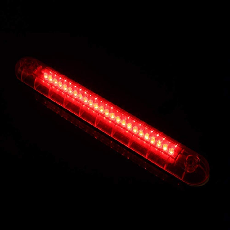 24 LED Universal Car Modified High-mounted Brake Light Taillight(Red Light)