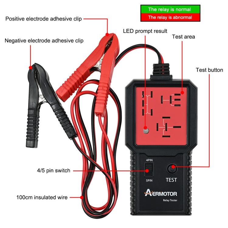 AERMOTOR Automotive Circuit Relay Tester Repair Tool(AERBJ-707)