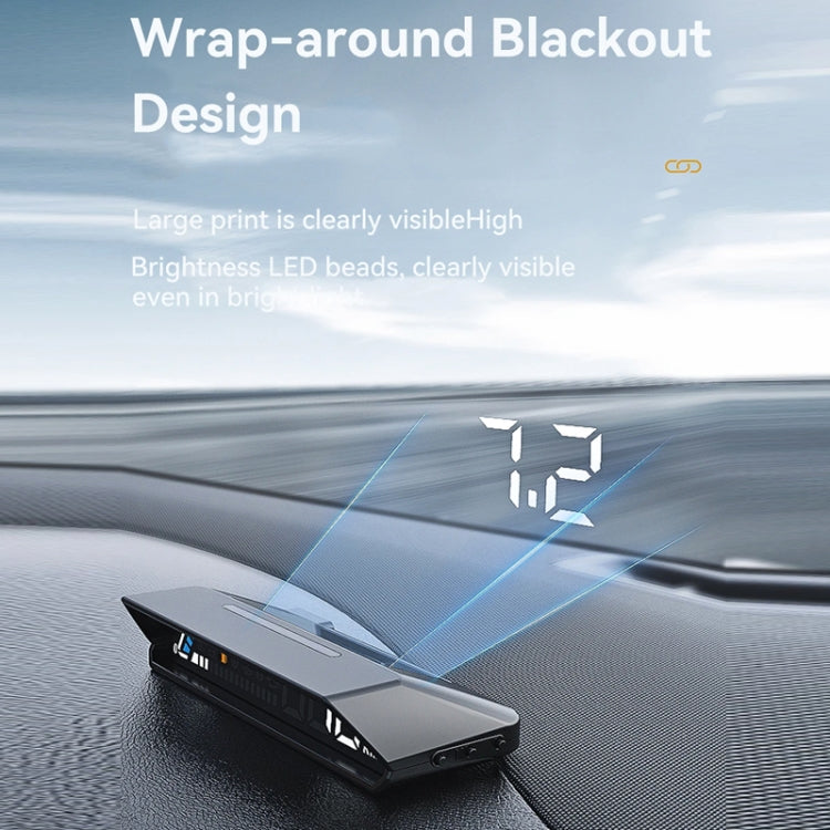 Head-up Display OBD Multi-function Vehicle Instrument Oil Temperature Gearbox Monitoring Screen(S101)