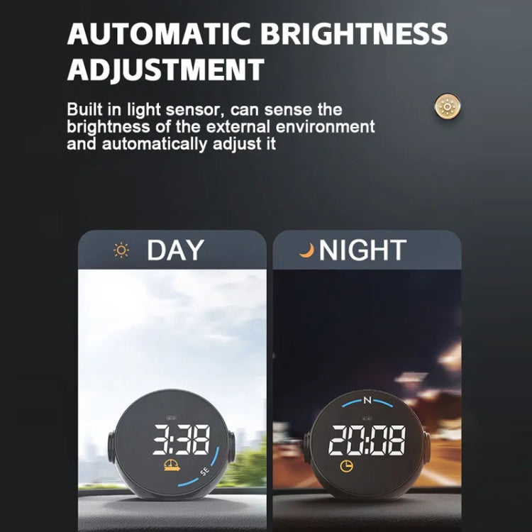 Head-up Display USB Powered Car GPS Altitude Meter(H600G)