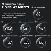Head-up Display USB Powered Car GPS Altitude Meter(H600G)