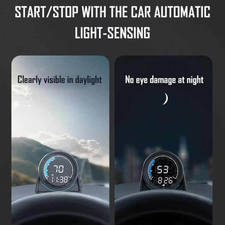 Head-up Display Real Speed GPS Vehicle Altitude Meter(A430G)