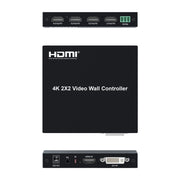 4K 2x2 HDMI Video HD Splice Support HDMI / DVI Input 4CH HDMI Output UK Plug