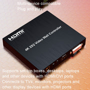 4K 2x2 HDMI Video HD Splice Support HDMI / DVI Input 4CH HDMI Output EU Plug