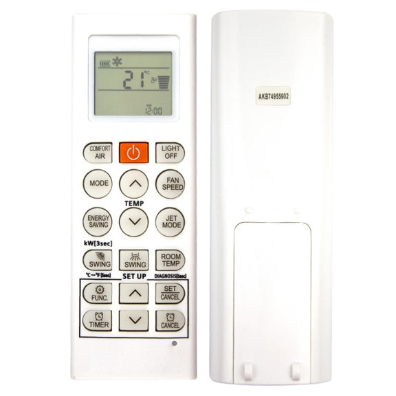 For LG Air Conditioner AKB74955602 / AKB74955604 English Remote Control Replacement Parts