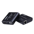 HDMI To RJ45 120m Single Network Cable 4K HD Network Extender, Receiver+Transmitter UK Plug(Black) - Amplifier by PMC TechLife | Online Shopping South Africa | PMC TechLife | Buy Now Pay Later Mobicred