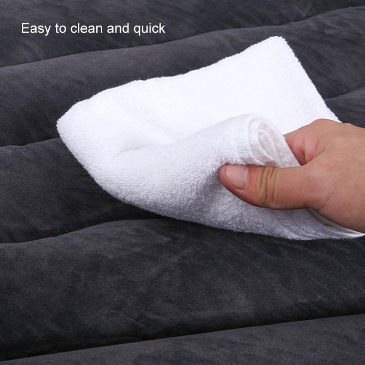 Inflatable Mattress For Car Travel SUV Rear Seat/Trunk, Color: Gray