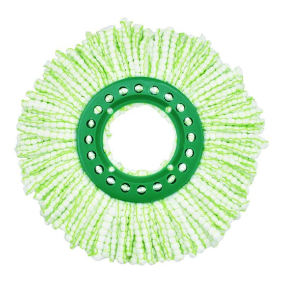For Libman Tornado Spin Mop Microfiber Mop Pad Replacement Parts(Green)