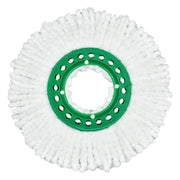 For Libman Tornado Spin Mop Microfiber Mop Pad Replacement Parts(White)