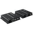 200m HDMI KVM IP Network Cable Extender H.264 Mouse Keyboard Extender US Plug(Black) - Amplifier by PMC TechLife | Online Shopping South Africa | PMC TechLife | Buy Now Pay Later Mobicred