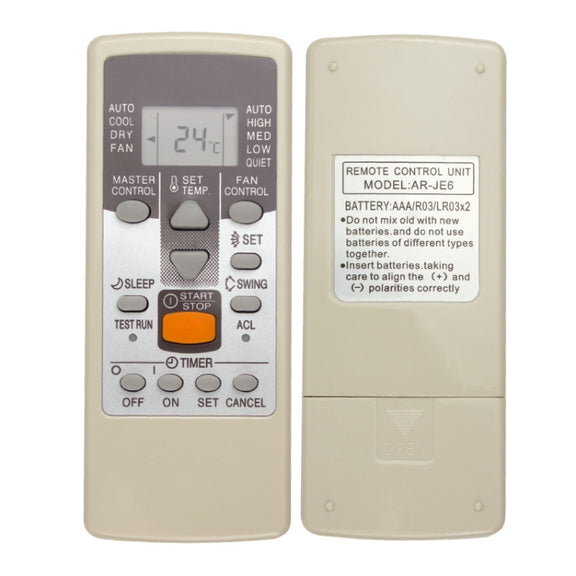 For Fujitsu AR-JE6 Air Conditioner Remote Control Replacement Parts