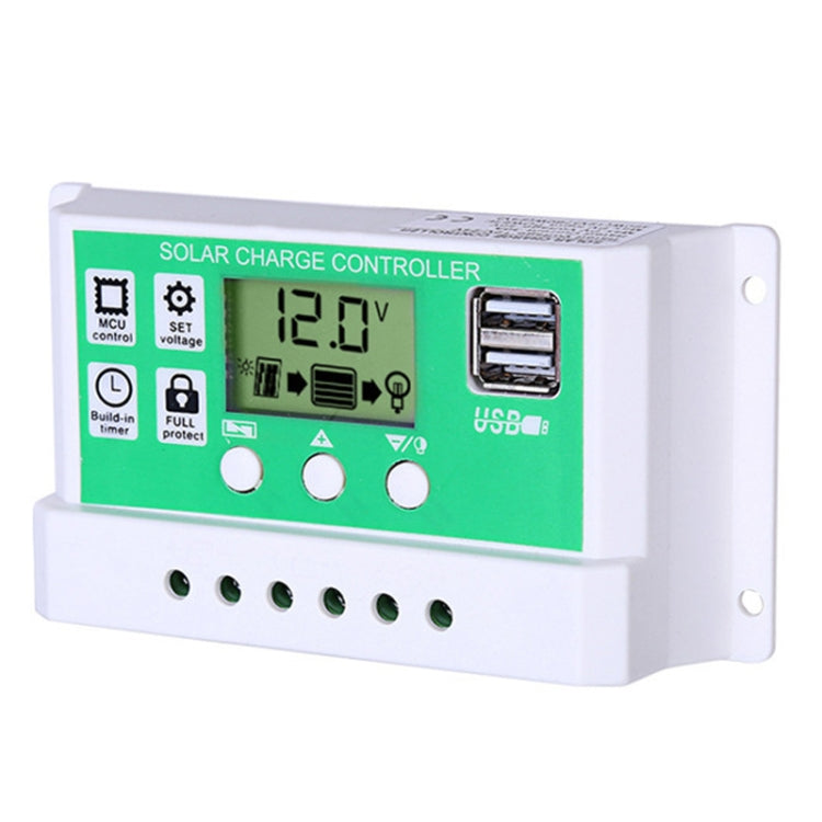100A 12V PWM Solar Cell Panel Charger Controller Lithium-ion Lead-acid Battery Solar Controller