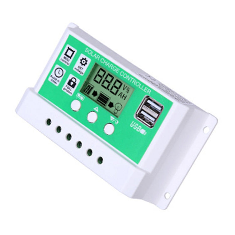 30A 12V PWM Solar Cell Panel Charger Controller Lithium-ion Lead-acid Battery Solar Controller