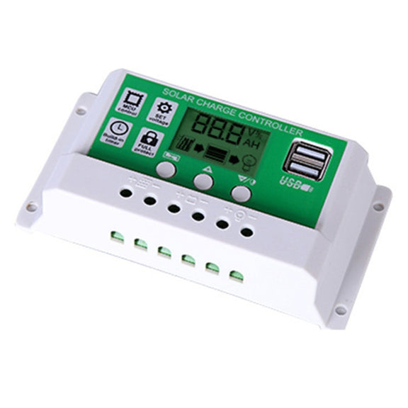 100A 12V PWM Solar Cell Panel Charger Controller Lithium-ion Lead-acid Battery Solar Controller