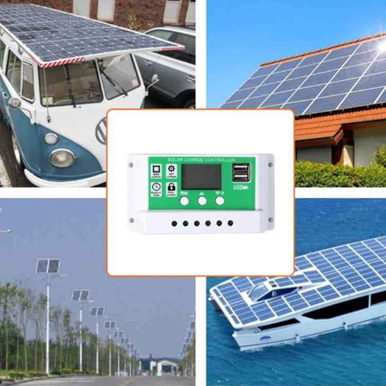 100A 12V PWM Solar Cell Panel Charger Controller Lithium-ion Lead-acid Battery Solar Controller