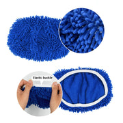 For Swiffer Sweeper and Other 10-inch Flat Mop Replacement Pads Chenille Orange