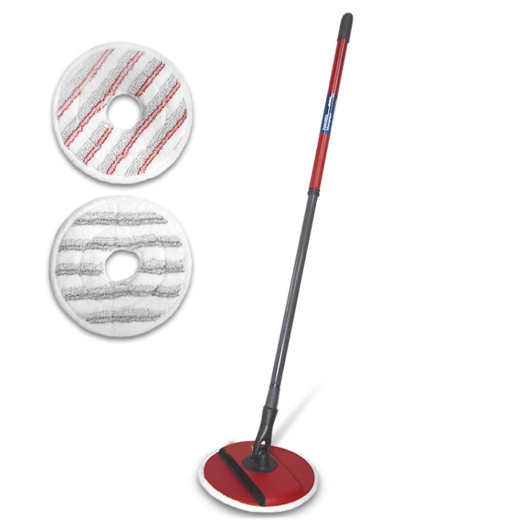For Vileda Spin & Clean Mop Refill Pad Round Microfiber Replacement Cloth Cover(Red)