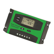 10A 12V/24V Solar Charge And Discharge Controller Dual USB Port LCD Solar Cells Panel Charge Regulator