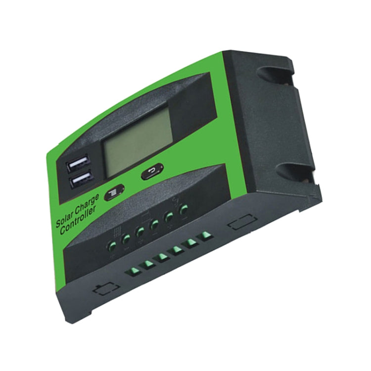 20A 12V/24V Solar Charge And Discharge Controller Dual USB Port LCD Solar Cells Panel Charge Regulator