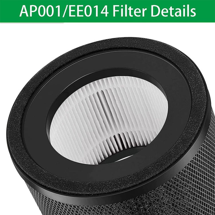 For TaoTronics TT-AP001 / VAVA VA-EE014 Air Purifier Filter HEPA Replacement Filter