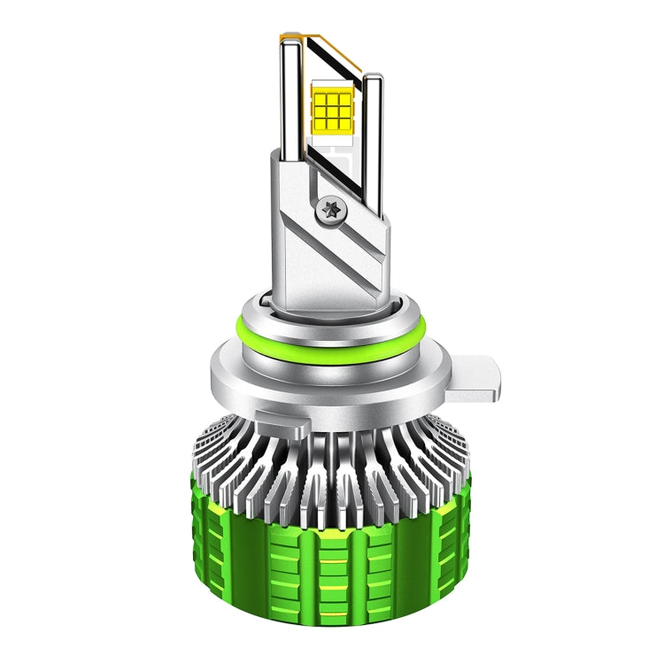 Pair 100W LED Double Copper Tube Aluminum Alloy Water-resistant Car Headlight, Bulb: 9012