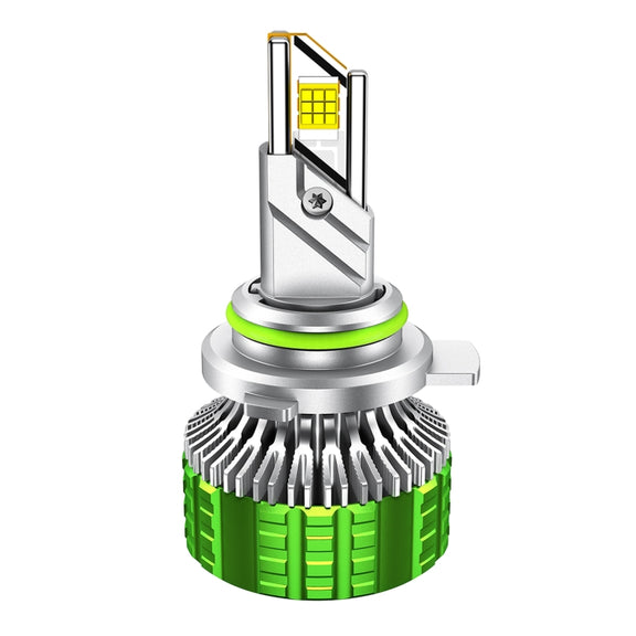 Pair 100W LED Double Copper Tube Aluminum Alloy Water-resistant Car Headlight, Bulb: 9012