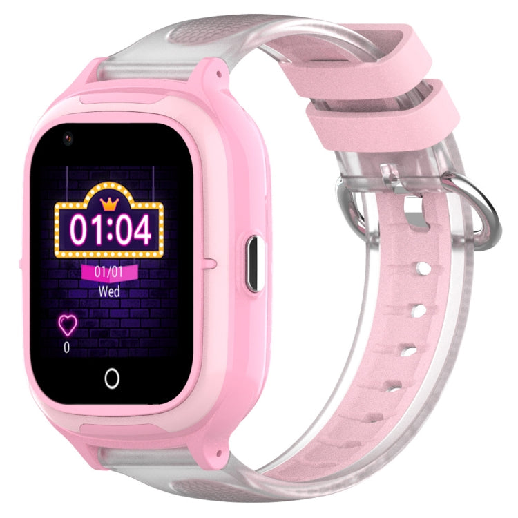 4G Kids Smart Phone Positioning Watch IP67 Water-resistant / Video / Voice Calling(Pink)