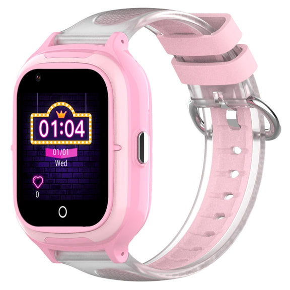 4G Kids Smart Phone Positioning Watch IP67 Water-resistant / Video / Voice Calling(Pink)