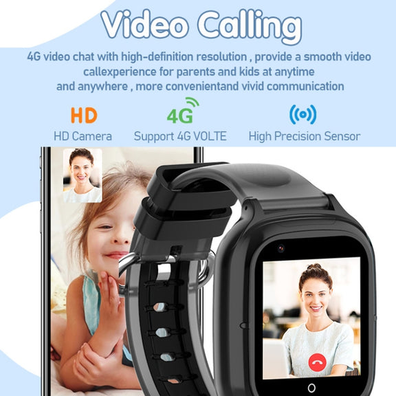4G Kids Smart Phone Positioning Watch IP67 Water-resistant / Video / Voice Calling(Pink)