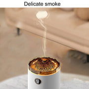 HX127 Mini Volcano Lava Aromatherapy Diffuser Small Household Atmosphere Humidifier, Color: Black