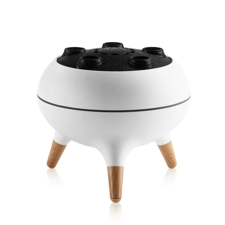 Dynamic Multi-Spray Aromatherapy Diffuser With Colorful Lights Remote Control Humidifier US Plug(V80 Spit Circle Upgrade Model)