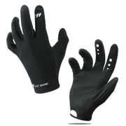 WEST BIKING Cycling Anti-slip Breathable Touch Screen Gloves, Size: XXL(Black)