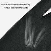 WEST BIKING Cycling Anti-slip Breathable Touch Screen Gloves, Size: XXL(Black)