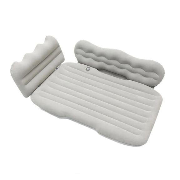 Car Inflatable Bed Multifunctional Outdoor Camping Sleeping Mat, Color: Gray