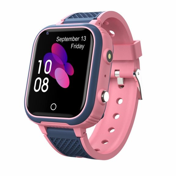 LT21 1.4-Inch 4G Global Full Network IP67 Water-resistant WIFI Children Smart Watch(Pink)
