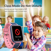 LT21 1.4-Inch 4G Global Full Network IP67 Water-resistant WIFI Children Smart Watch(Blue)