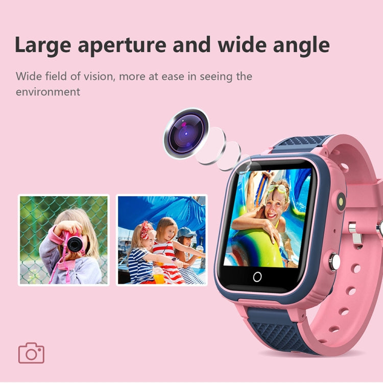 LT21 1.4-Inch 4G Global Full Network IP67 Water-resistant WIFI Children Smart Watch(Blue)